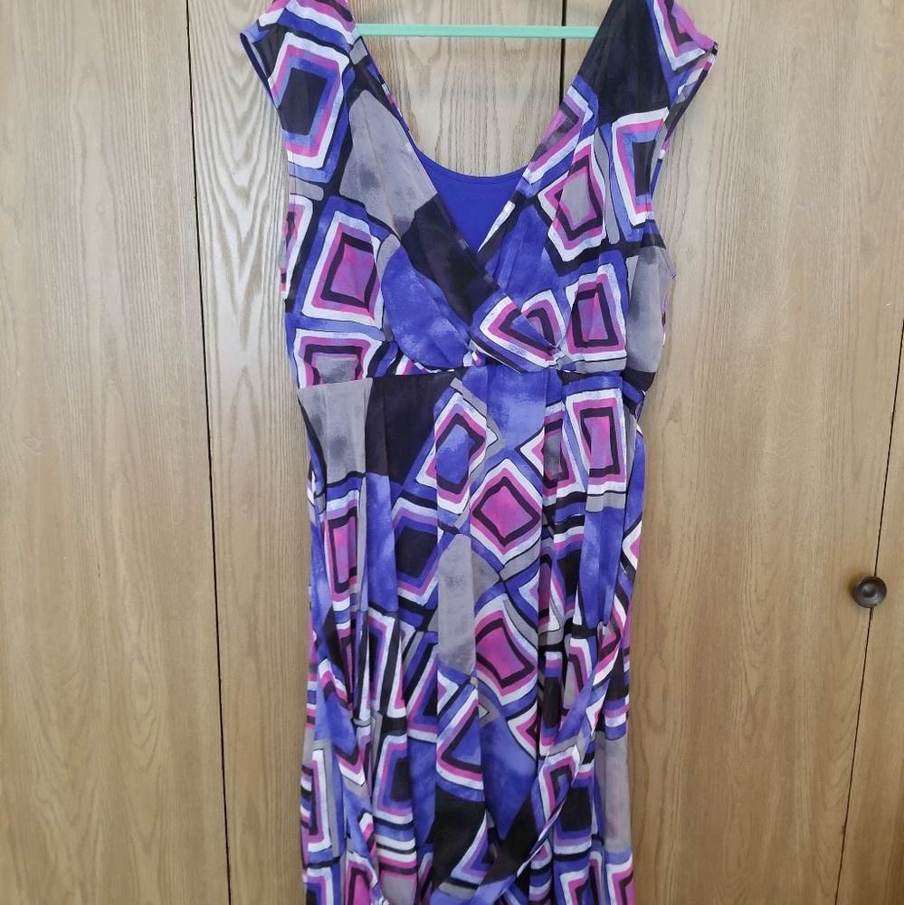 Lane Bryant blue dress